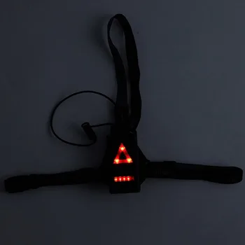 Vonkajšie Športové LED Nočné Beží Svetlo USB Nabíjateľné Hrudníka Lampa Jogging Výstražné Svetlo Horák, jazda na Bicykli