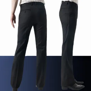 Pánske Oblek nohavice Novej pánskej Khaki FIared nohavice Slim kórejská verzia veľké nohavice pánske Bežné nohavice Viac veľkostí 29-36 37