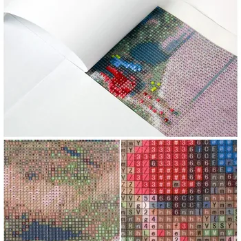 Zhui star Diamond Výšivky súhvezdí Plný DIY Diamond Maľovanie Cross Stitch 3D Diamond Mozaiky Perličiek Obrázok Dekor gx