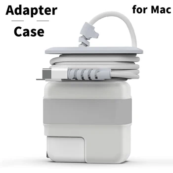 Cestovné Kábel Organizátor Kompatibilný pre Apple Macbook Nabíjačky Ochranné puzdro pre USB, C Napájací Adaptér 29W 61W 60W 87W 16.5 V 20.3 V