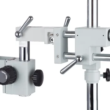 AmScope 7X-45X Súčasne-Hlavná Stereo Uzamykateľné Lupa Mikroskop na Dual Arm Boom Stojan Mobilného telefónu na opravu zariadenia
