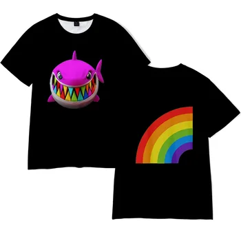 Rapper Tekashi 69 Tekashi69 6ix9ine Gooba Rainbow 3D Vytlačené Krátky Rukáv T Shirt Mužov a Žien Letnej Ulice, Hip Hop T-shirt