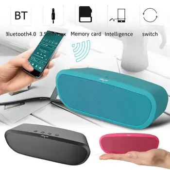 Prenosný Bluetooth Reproduktor Home Office Bezdrôtové Bluetooth Stereo Reproduktor TF KARTU, AUX Podporu Pre chytré telefóny, Tablet PC