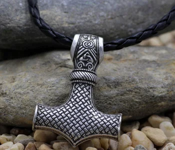 Youe žiaril 4 Štýl Odin Thor je kladivo mjolnir prívesok viking náhrdelníky, prívesky, šperky škandinávskych Jasné Detaily