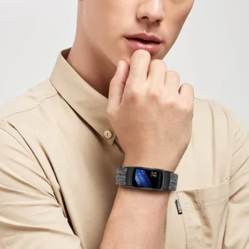 Plátno Nylon Watchband pre Samsung Výstroj Fit 2 SM-R360 / Fit2 Pro SM-R365 Nahradenie Sledovať Kapela Športové Zápästie Popruhu Pásu Náramok