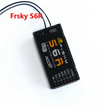 FrSky S6R 6ch Prijímač w/ 3-Os Stabilizácia + Smart Port Telemetry