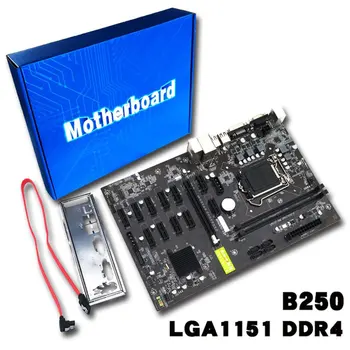 HORÚCE!Pre Asus B250 BANSKÝ ODBORNÍK Pôvodná Používané Ploche Intel B250 B250M DDR4 Doske LGA 1151 i7/i5/i3 USB3.0 SATA3