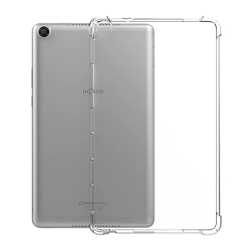 Prípad Pre Huawei MediaPad M5 10.8 8.4 10.1 8 palcový Prípade Mäkké Priehľadné TPU puzdro Pre Huawei MediaPad T5 T3 M3 10.1 8 palec