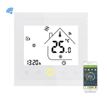 Wifi Termostat Pre Ohrev Vody Programovateľné LCD Displej Smart WIFI Regulátor Teploty Pracuje So Alexa Hlasové Ovládanie
