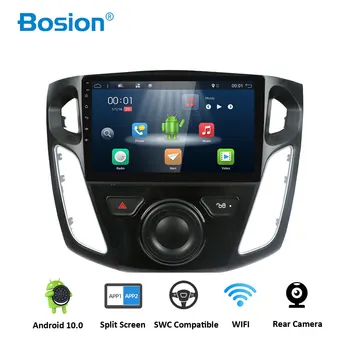Bosion Pre Ford Focus 3 Mk 3 2012-2019 Auto Rádio Multimediálny Prehrávač Videa Navigácie GPS Android 10 RDS Wifi 4G IPS Displej DSP