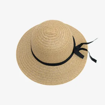 Najlepší predajca slnečná clona žien Skladacia módne pláži Veľký Okraj Klobúka Žien nový vonkajší slamený klobúk povodí tvarované slnko klobúk