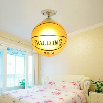 220V LED stropné Svietidlá Nástenné Svietidlo moderného jednoduché farebné futbal, luster pre vnútorné Obývacia Izba, Spálňa, izba Dekoratívne svetlo