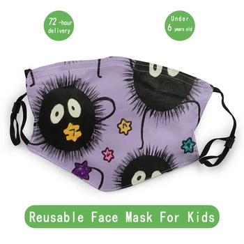 Sadze Prízraky Deti Non-Jednorazové Úst Tvár Masku Ghibli Sused Totoro Anti Haze Prachotesný Maska Na Ochranu Maska Respirátor