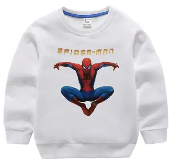 Disney Karikatúry Detská Mikina Deti Spiderman Oblečenie, Dlhé Rukávy Batoľa Jeseň Oblečenie Bavlna Dieťa Jeseň Oblečenie pre Deti