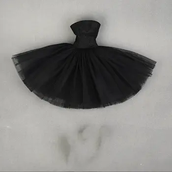 Čierne Večerné Party Šaty Šaty pre 40-50 cm XINYI Bábiky Oblečenie Princezná Šaty pre 1/4 BJD Bábiky Svadobné Šaty na 1:4 Bábiky Hračky