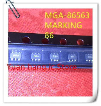 10pcs nový a pôvodný MGA-86563-TR1G MGA-86563 MGA86563 CE 86 SOT-363 IC
