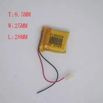 3.7 Polymer Lithium Batéria 852528 Bezdrôtové Slúchadlá Reproduktor Záznamník Bluetooth Reproduktor 600MAH