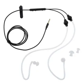 3,5 mm Konektor Air Tube Anti-Žiarenia Slúchadlo 2 Vzduchu Akustický Trubice Stereo Headset pre iPhone pre Samsung