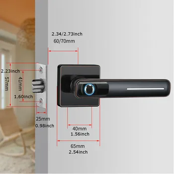 Biometrický snímač Odtlačkov Dverí Zamky Inteligentný Inteligentný Elektronický Zámok Pre Domáce a Kancelárske Ochrana Proti Korózii Anti-theft Hotely