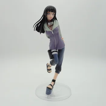 20 cm Anime Naruto Hinata Hyuga PVC Akcie Obrázok Zber Model Hračka s Box