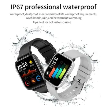 P8 Smart hodinky pánske hodinky Bluetooth hodiny Hovoru Srdcovej frekvencie, Krvného Tlaku Kyslíka v Krvi, Monitorovanie smartwatch smart hodinky