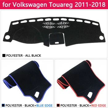 Pre VW Volkswagen Touareg 7P 2011~2018 Anti-Slip Mat Panel Kryt Pad Slnečník Dashmat Koberec Príslušenstvo 2012 2016