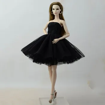 Módne Letné Šaty Krátke Baletné Šaty Pre Bábiku Barbie Oblečenie Vestido Oblečenie Pre Bábiky Barbie Oblečenie 1/6 Bábika Príslušenstvo