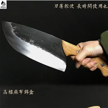7.6-palcový ručné kovanie ostré krájanie, nôž vysoko uhlíkovej ocele kuchyňa krájanie, nôž na mäso obchod hotel výberu kuchynských nožov