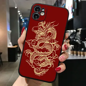 Tai Chi kapor Dragon telefón puzdro Pre iPhone 12 pro 11 7 8 Plus X XR XS 11 pro MAX 6S Plus SE 2 Módy Zvierat Silikónové Zadný Kryt