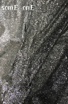Posypeme Samoopaľovacie Tylu Textílie Black na Zlato alebo Striebro Gradient Sequin DIY Dekor Rekvizity Fáze Sukne Svadobné Šaty Návrhára Textílie