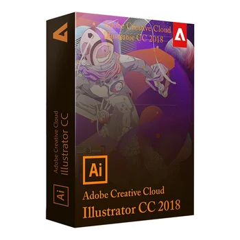 Softvér Illustrator CC 2018 Vector Graphics Software pre strih/ Pre Windows & Mac