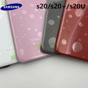 Pôvodné Samsung Galaxy S20 S20U S20PLUS Batérie Zadný Kryt Dvere Bývanie Náhradné Opravy Dielov + Ucho Sklo Objektívu Fotoaparátu