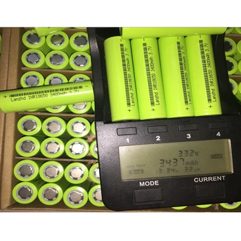 4PCS 18650 3400mAh INR18650 Nabíjateľné batérie 18650 Li ion 3,7 V lítiové batérie 18650 batéria pre elektronické cigarety Nástroje