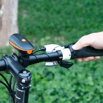 Deemount Svetlo na Bicykel Nepremokavé Cyklistické Hlavu LED Baterka S Bell Multifunkčné Cyklu Čítanie MTB Cyklistické Svetlo Bike Príslušenstvo
