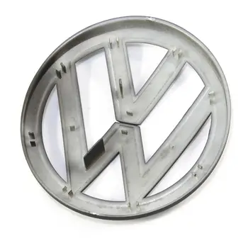 135 mm Matný Čierny Predný Gril Odznak Výmena Radiátorov Znak Auto Logo vhodné pre VW Volkswagen Golf MK7