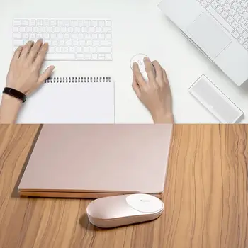 Pôvodný Xiao Myši Prenosné Optické Bezdrôtové Bluetooth 4.0 Myši Duálny Režim Pripojenie pre Notebook pc