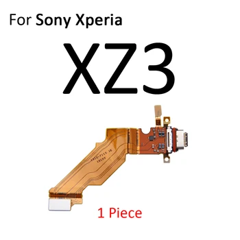 Nabíjanie pomocou pripojenia USB Port Dock Konektor Nabíjačky Rada Flex Kábel Na Sony Xperia XA2 XA1 XZ3 XZ2 XZ1 XZS XZ Premium Kompaktný Ultra Plus