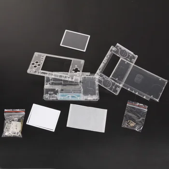 Úplná Výmena Radiča Ochranný Kryt puzdro Pre Nintendo DS Lite Bývanie Shell Obrazovke Objektív Crystal Clear