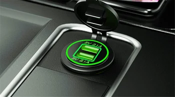 4.2 auto príslušenstvo nabíjačka univerzálny 2 port USB s LED indikátor pre Volvo S90 XC90 XC XC70 V70 S80 Nehnuteľností Vás