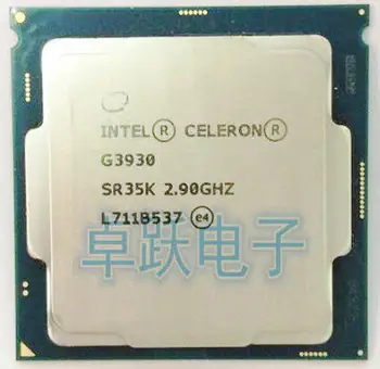 Nové a originálne pôvodnom Intel G3930 CPU 2.9 G 51W 2 Jadrá 1151 14NM HD610 DDR4 Ploche cpu Procesor doprava zadarmo
