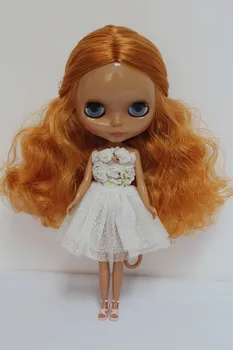 Doprava zadarmo veľké zľavy RBL-104DIY Nahé Blyth bábika darček k narodeninám pre dievča 4colour veľké oči bábiky s krásne Vlasy roztomilá hračka