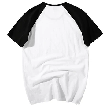 Anime Z T-košele pánske Raglan Krátke Bavlnené Tričká Karikatúra Tlačiť Bežné Tričko Mužov Topy Anime Streetwear Tee tričko