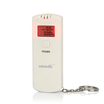 GREENWON profesionálne aplikácie keychain breathalyzer & dychu analyzátor alkoholu alkohol tester