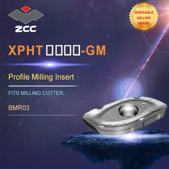 ZCC.CT sústruh vložky XPHT -GM pre otočných profil frézovanie nástroj BMR03 pre profil frézovanie vymeniteľné nástroje na frézovanie