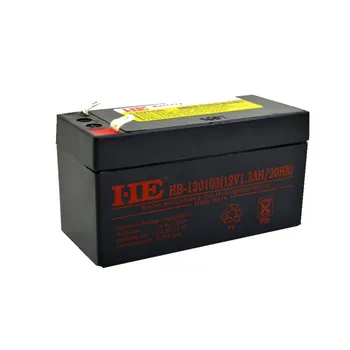 ON 12V bez údržby nabíjateľné batérie olovené 1.3 1.2 ah ah pre núdzové osvetlenie, bezpečnostný alarm audio systém 98x45x56mm