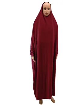 Turecko Moslimskou Modlitba Odev, Šaty Žien Hidžáb Dlho Abaya Šaty Islamské Oblečenie Djellaba Namaz Burka Musulman Jurken Abayas