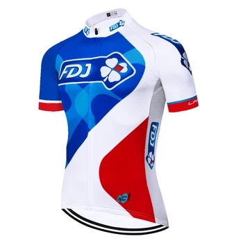 Nové fdj cyklistika dres 2020 Horský bicykel tričko rýchle suché krátky rukáv camiseta ciclismo rýchle suché priedušný cyklistický dres