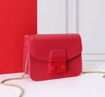 2020High kvalitné Originálne kožené kabelky Ženy Golden chain Bag Luxusné dizajnér žena kabelky módnych hovädzie kože taška cez rameno