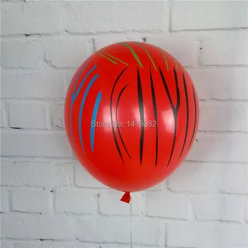 50pcs Vzrušujúce Veľké Latex Kolo balóny Všetky druhy vytlačené Svadobné Happy Birthday Party Oslavy Dekorácie Manželstva Globo