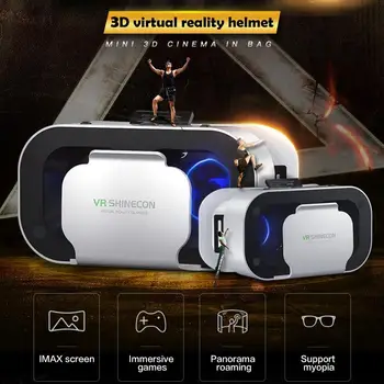 Nové VR Shinecon G05A Prilba Okuliare 3D Virtuálnej Reality Pre iPhone Android Smart Telefón, Okuliare 